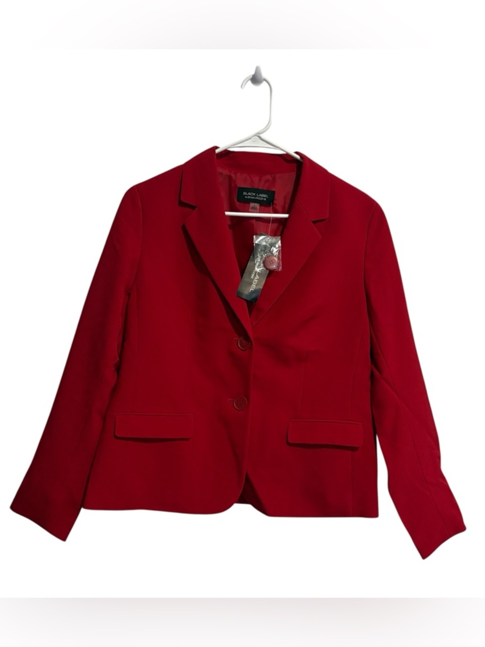 Black Label by Evan-Picone Women’s Classic
Fit Suit Jacket, Fire red, size 8